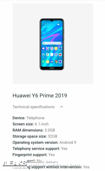 huawei y6 prime