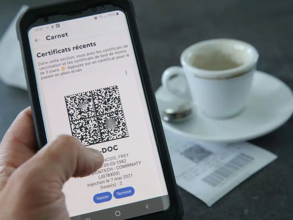 code QR anti-COVID