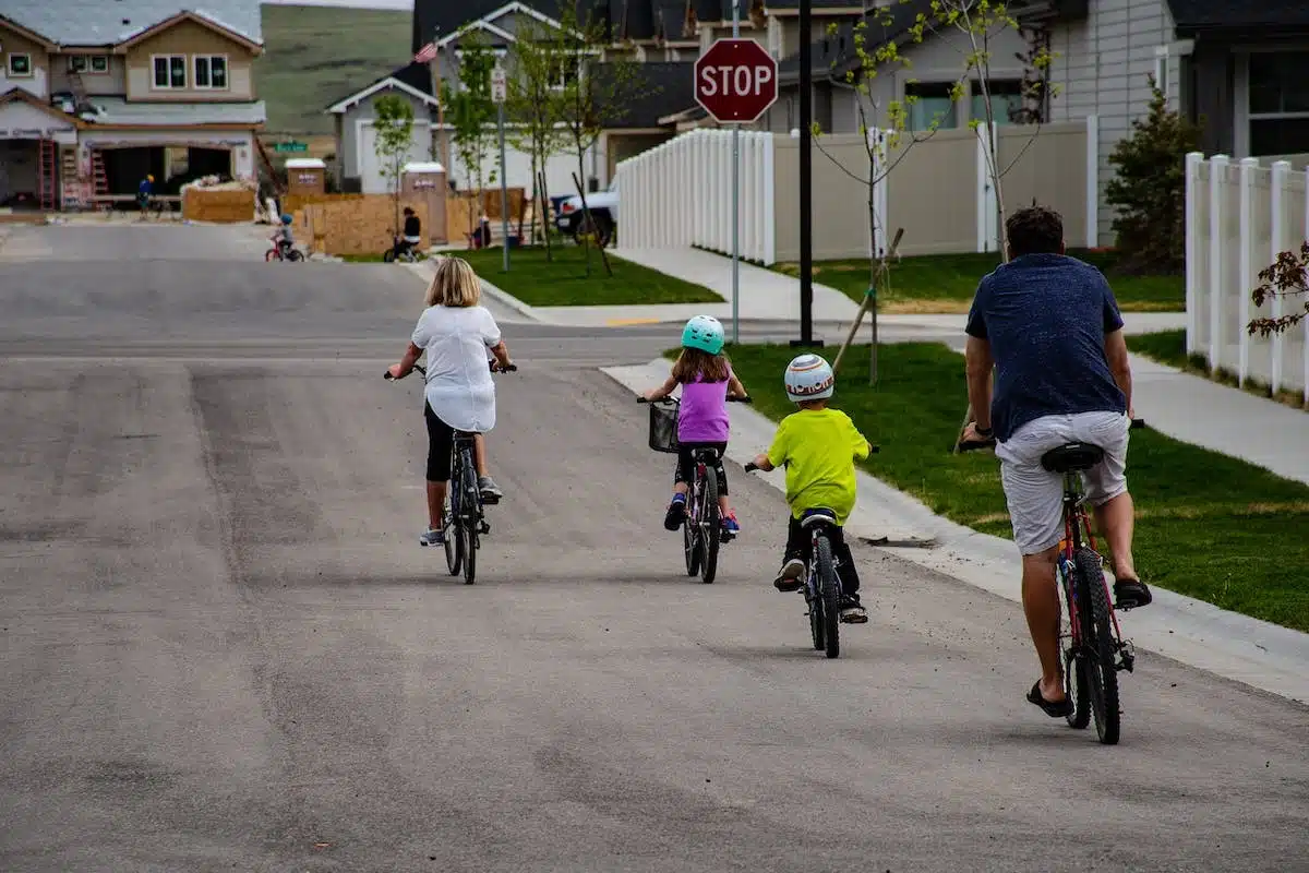 famille vélo