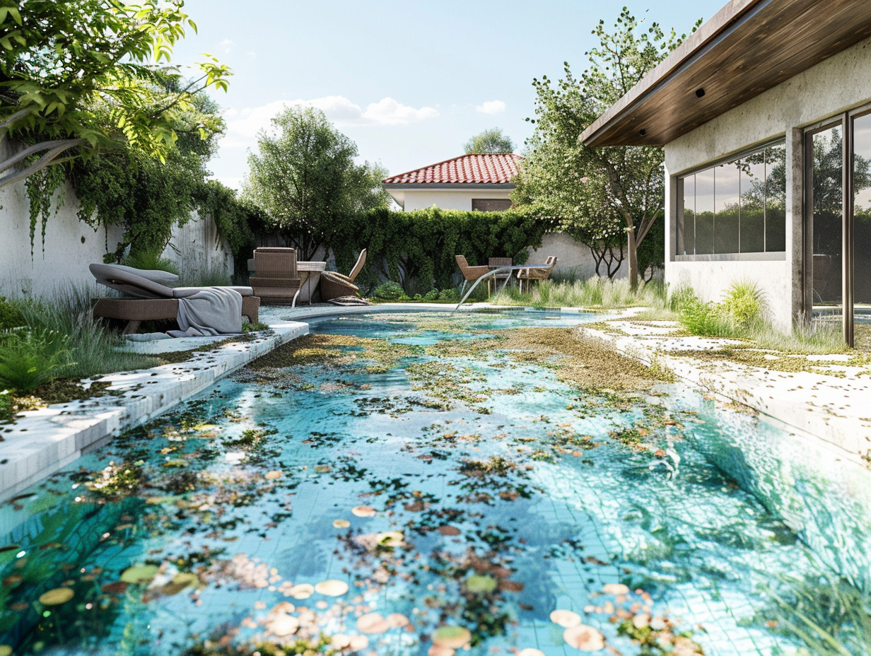 piscine verte